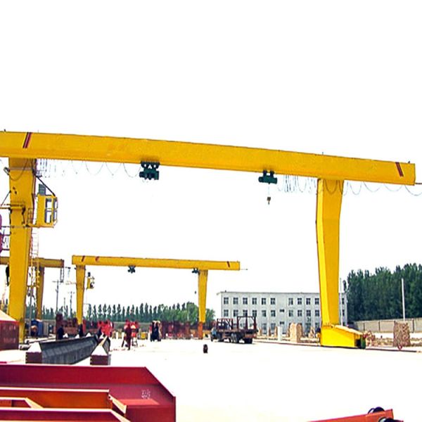 Buy Electric 20t Outdoor Single Girder Gantry Crane Mh Model Iso Certificated at wholesale prices