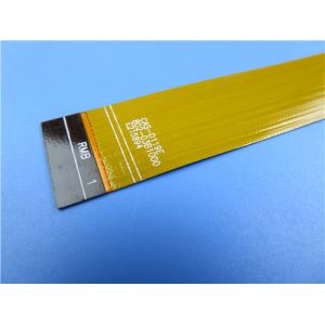 Dual Layer 0.25mm Flexible PCB Board With Polyimide Stiffener
