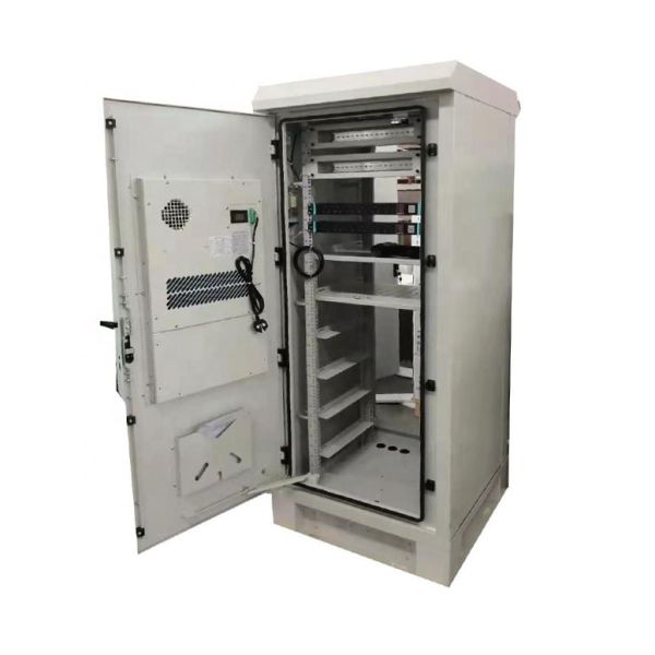 Buy IP55 Door Mounted 19" Rack Outdoor Equipment Enclosure at wholesale prices