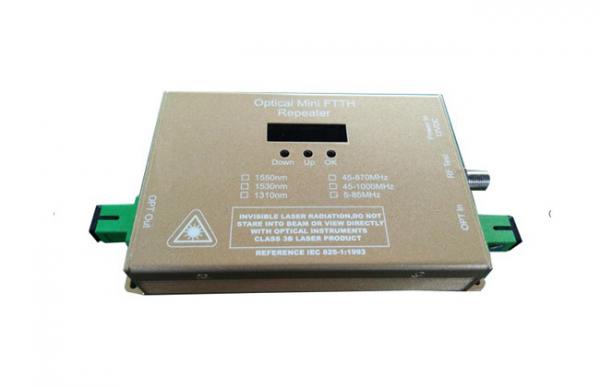 Buy Professional Mini Optical Transmitter With 12V/1A Power Adapter 47-1000MHz at wholesale prices