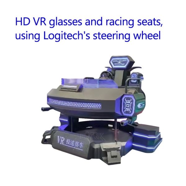 9D VR Three Screen Racing Car Simulator Driving Games
