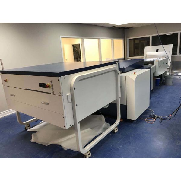 Buy 4 Cassettes 400x300mm RS485 75PPH CTP Plate Machine at wholesale prices