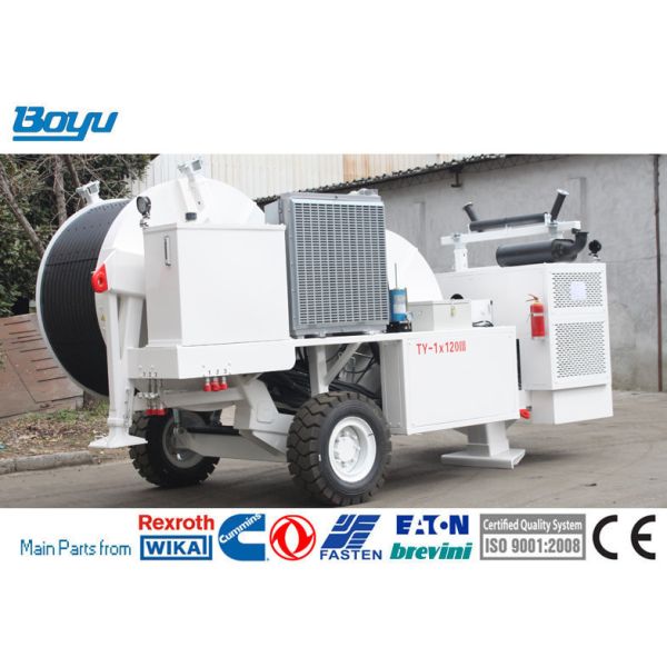 Buy Overhead Line 120kn Hydraulic Cable Tensioner Stringing Equipment at wholesale prices