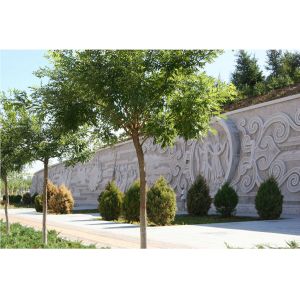 Large Stone relief project for city