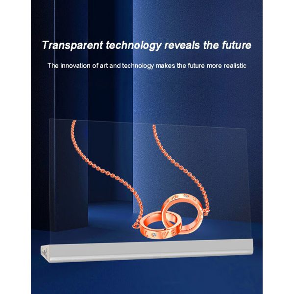 Educational Use Transparent OLED Screen High Brightness Clear OLED Display