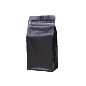 Biodegradable Side Gusset Bags Gravure Printing 130mic With Zipper / Valve