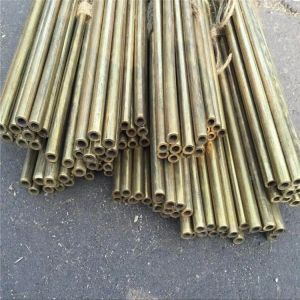 ASTM C11000 Metric Brass Tubing 5.8m 6m Customized Thick Wall Copper Pipe