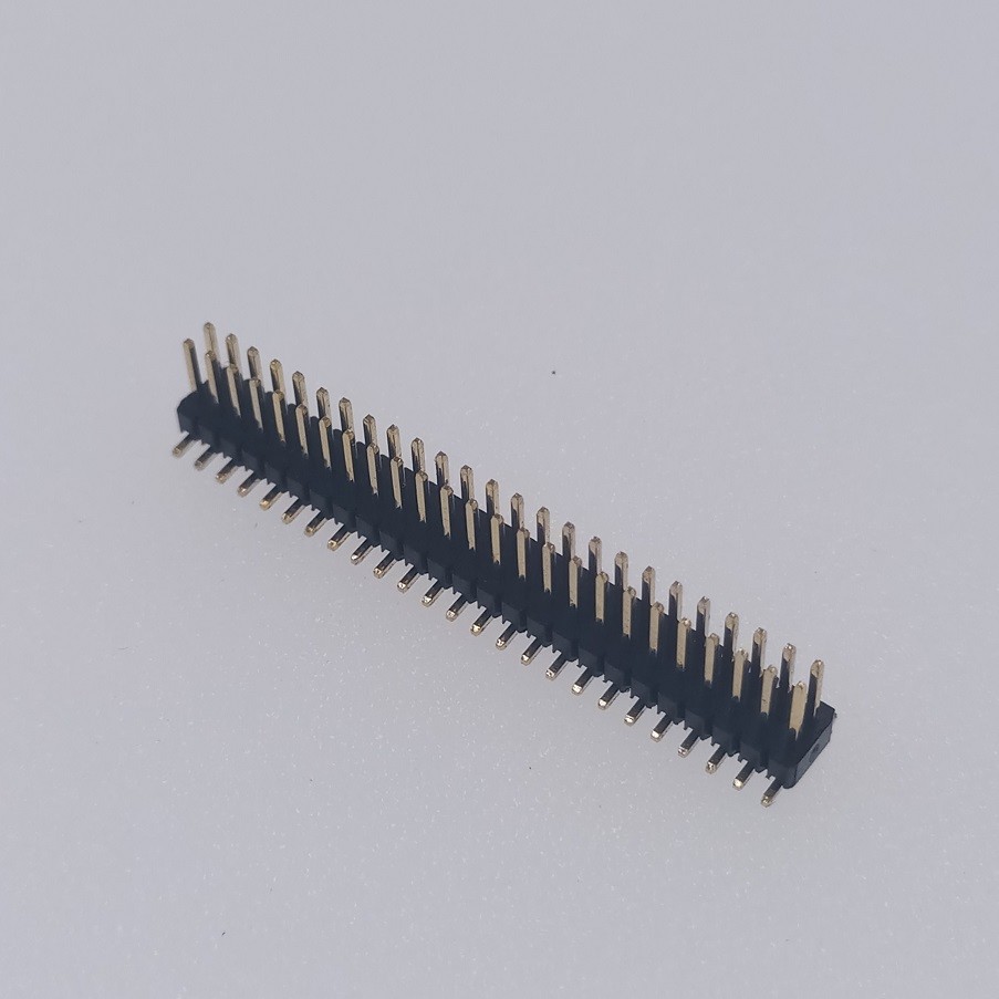 SMT Type PIN Header Connector 1.27 Mm Pitch Header 2x25 Ways For TOP Entry And
