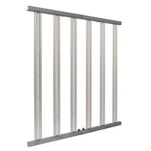 Folding White 640W LED Grow Lights 2.91umol/j Indoor Farming Lights