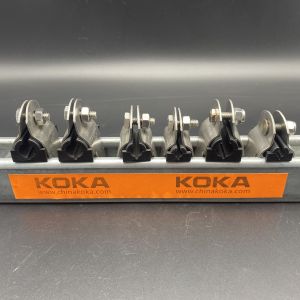 High Temperature Resistant 3/8'' Strut Cushion Clamps