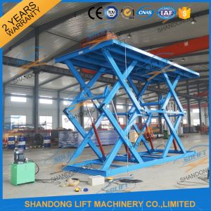 Mini lift 2500 small home car lift tables with CE , automotive scissor lift
