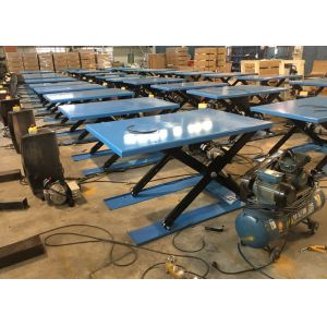 Low Profile Electric Lift Table Pallet Jack Loading Hydraulic For Warehouse