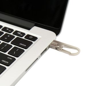 32GB 64GB 128GB Metal Silver Usb Stick 2.0 Flash Drive UDP 2.0