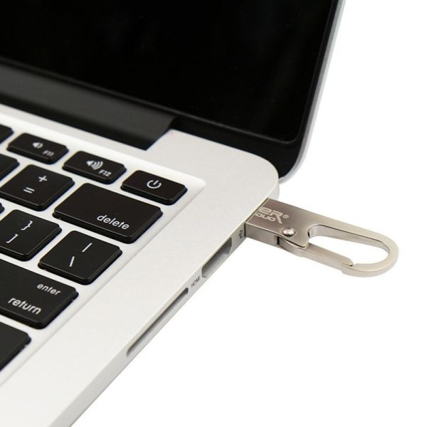 32GB 64GB 128GB Metal Silver Usb Stick 2.0 Flash Drive UDP 2.0