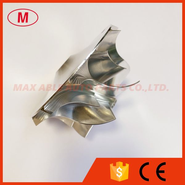 S300 69.66/93.35mm 6+6 blades high performance turbo milling/aluminum 2618/billet compressor wheel