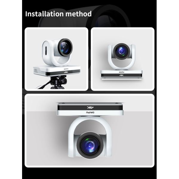 PTC-20NK NDI HX2 PoE HD-MI 3G-SDI 4K30 UHD IP Auto Tracking Video Conference PTZ Camera