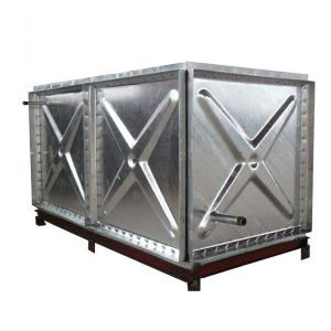 Square Galvanized Steel Water Storage Tanks For Hot / Cold Life Drinking Water