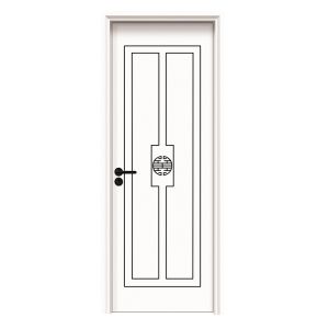 Formaldehyde-free WPC Hollow Door with Sound Insulation 30dB and Low Maintenance
