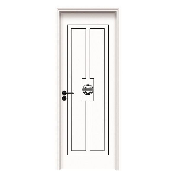 Formaldehyde-free WPC Hollow Door with Sound Insulation 30dB and Low Maintenance