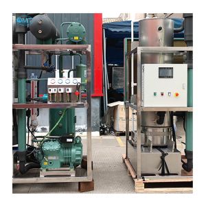 1280KG Weight Tube Ice Machine Customization for Cooling by Refcomp Compressor