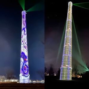 Outdoor Interactive Projection Mapping 110V-250V Video Mapping Projector