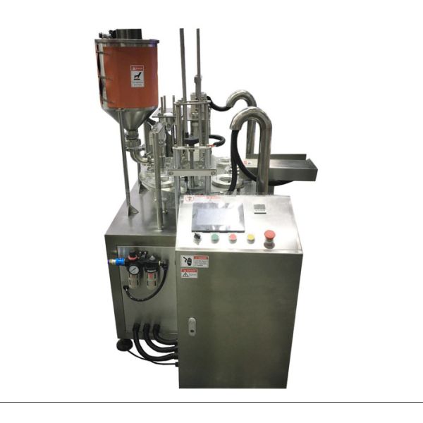 Buy Automatic Rotary Tomato Chilli Sauce Cup Filling And Sealing Machine at wholesale prices
