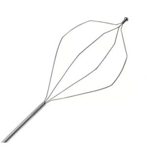 Gastroscope Diamond Shaped Stone Extraction Basket For ERCP