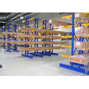 Adjustable Layers Structural Cantilever Rack Cold Rolled Steel For Pipe Storage