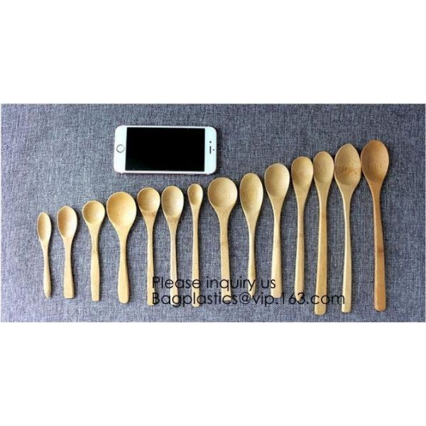 Buy Disposable Catering Natural Knife, Fork And Spoon Bamboo Spoon,Reusable Eco Friendly Biodegradable Bamboo Cutlery Caddy at wholesale prices