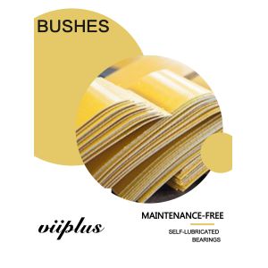 Solenoid No Shaft Damage Self Lubricating Bearing , Metal Polymer Bearings