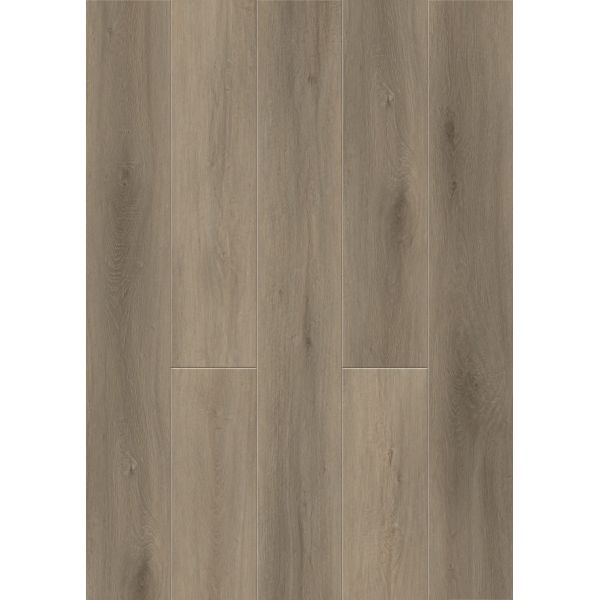 5mm Stone Plastic Composite Flooring 0.3mm Nature Friendly Inflammable Harmless Carmel Oak GKBM DG-W50005B