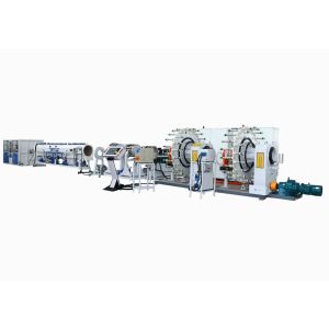China HDPE Steel Wire Frame Reinforced Pipe Extrusion Machine on sale