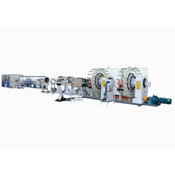 Buy HDPE Steel Wire Frame Reinforced Pipe Extrusion Machine at wholesale prices