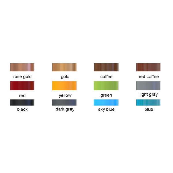 140cm Tall Outdoor Surface Electroplate Stainless Steel Plant Pots