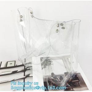 PVC Crossbody Messenger Shoulder Bag Sling Bag, Fashion PVC Transparent Shoulder