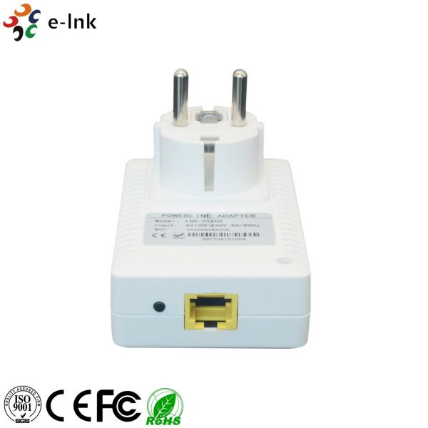 Buy 1200Mbps HomePlug AV2 PLC Powerline Ethernet Adapter at wholesale prices