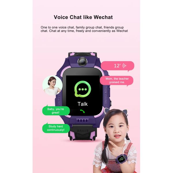 Q19 Anti Lost Smart Childrens Tracker Watch SOS Phone 2g IP67 IOS Android