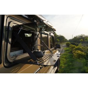 Black Overland Camper Gullwing Window For G-CLASS W463
