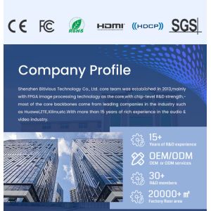 HDMI Multi-Panel Video Wall Manager Rack Mountable 2U Enables Video Switching