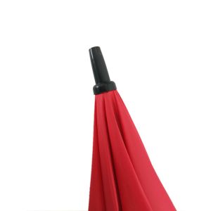 Red Custom Promotional Umbrellas , Golf Rain Umbrella Silk Screen Print