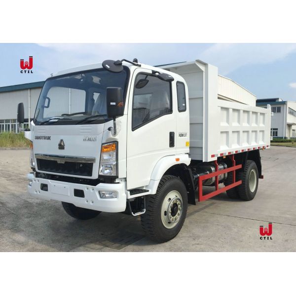 Sinotruk HOMAN Light Duty 4X4 10T Dump Truck Tipper Diesel Fuel