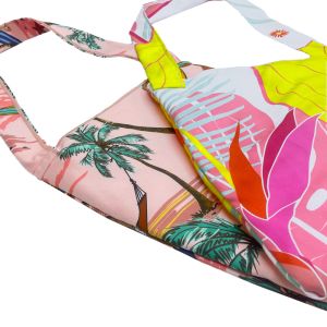 Softness Hot selling custom absorbent Microfiber multi-purpose beach towel bag