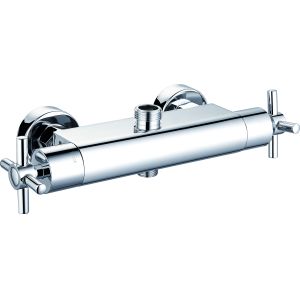 Quality Chrome Polished Thermostatic Bath Mixer With Hot And Cold Mixer T80811 for sale
