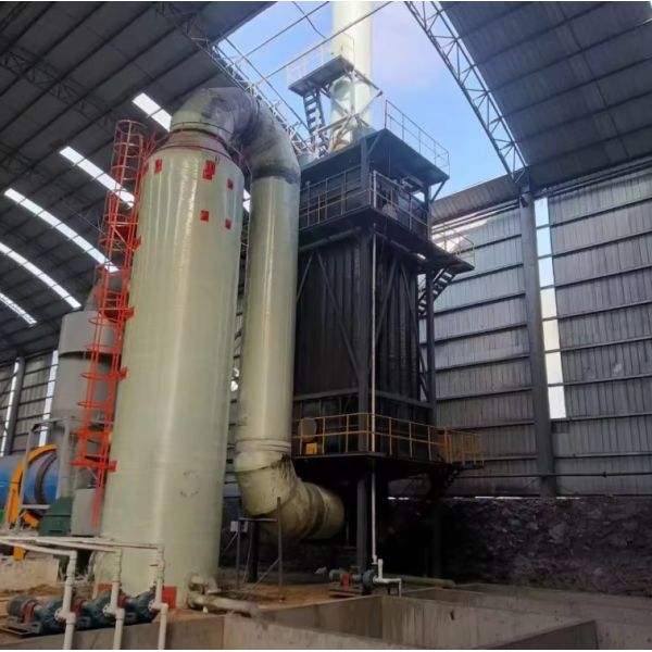 High Purification Efficiency Frp Tower / Ammonia / Acid Mist Scrubbing / Gas