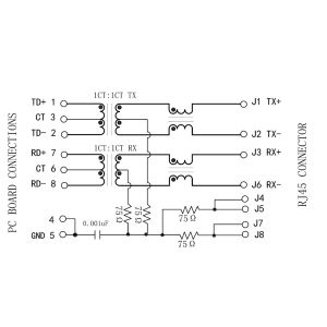 LPJ6011ACNL | Keystone RJ45 Modular Jack ,NM-0113-0 10/100BaseT