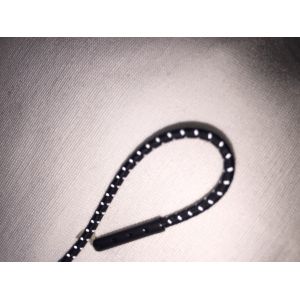 Uniqual Nylon Reflective Zipper Pulls , Colored Zipper Pulls For Coats