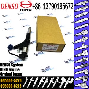 Fuel injector 095000-5226 095000-5220 095000-5221 23670-E0341For HINO TRUCK E13C