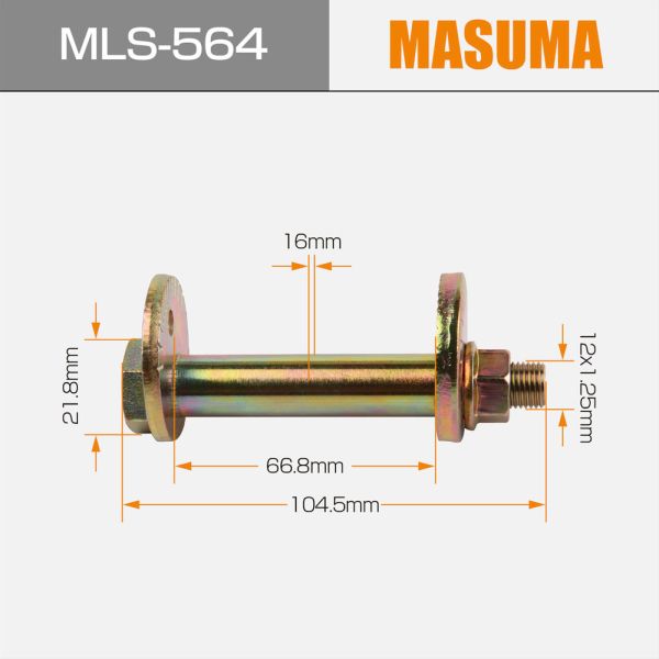 Yes MLS-564 MASUMA Car Car Cap Head Bolts 4113A073 MU431006 MR418674 MR418672 for MITSUBISHI L200 KA4T.2DR.2WD
