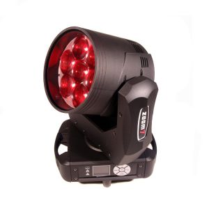 7x40w RGBW Zoom Beam Wash LED Moving Head 50000h Lifespan