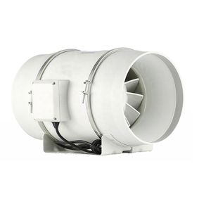 Mass Production OEM/ODM Design Inline Duct Fan for Plastic Heat Recovery